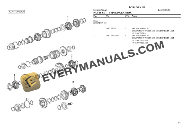 Same DORADO V 100 Tractor Parts Catalog PDF 4 Same DORADO V 100 Tractor Parts Catalog PDF-2