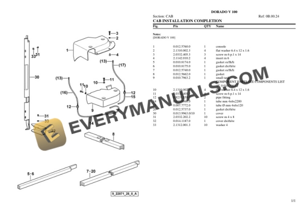 Same DORADO V 100 Tractor Parts Catalog PDF 7 Same DORADO V 100 Tractor Parts Catalog PDF-5