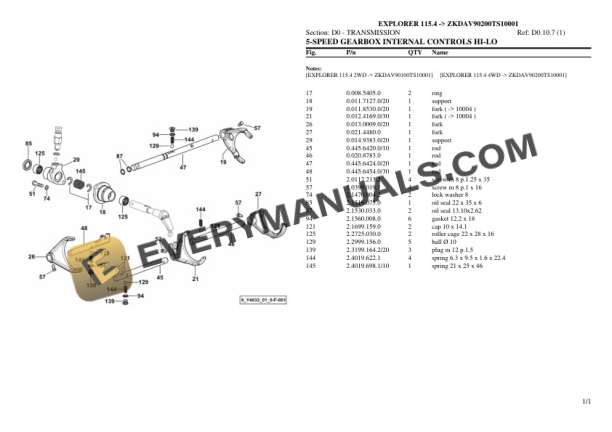 Same EXPLORER 115.4 (ZKDAV90200TS10001) Tractor Parts Catalog PDF 4 Same EXPLORER 115.4 (ZKDAV90200TS10001) Tractor Parts Catalog PDF - Image 2