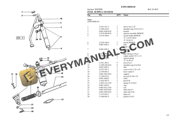 Same EXPLORER 60 Tractor Parts Catalog PDF-2