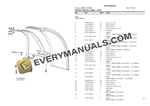 Same EXPLORER 60 Tractor Parts Catalog PDF-4