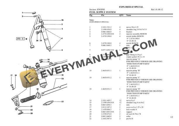 Same EXPLORER 65 SPECIAL Tractor Parts Catalog PDF 4 Same EXPLORER 65 SPECIAL Tractor Parts Catalog PDF-2