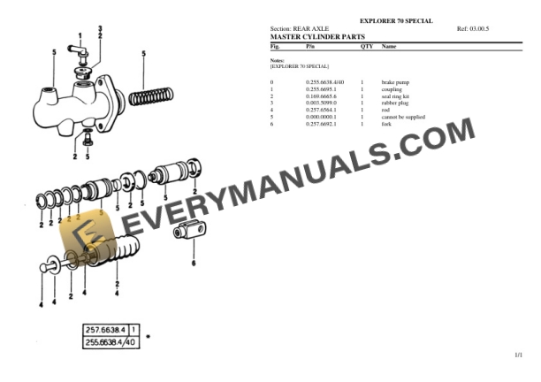 Same EXPLORER 70 SPECIAL Tractor Parts Catalog PDF 5 Same EXPLORER 70 SPECIAL Tractor Parts Catalog PDF-3