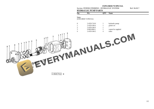Same EXPLORER 70 SPECIAL Tractor Parts Catalog PDF 6 Same EXPLORER 70 SPECIAL Tractor Parts Catalog PDF-4