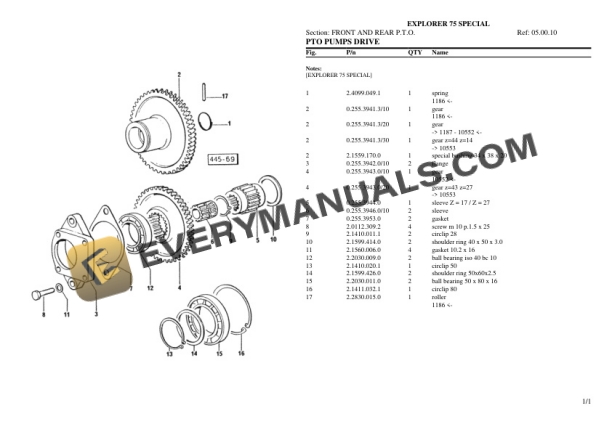 Same EXPLORER 75 SPECIAL Tractor Parts Catalog PDF 6 Same EXPLORER 75 SPECIAL Tractor Parts Catalog PDF-4