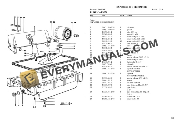 Same EXPLORER 80 C ERGOMATIC Tractor Parts Catalog PDF 4 Same EXPLORER 80 C ERGOMATIC Tractor Parts Catalog PDF-2