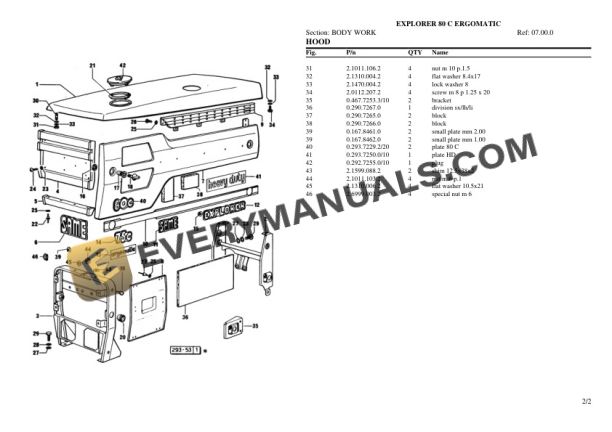 Same EXPLORER 80 C ERGOMATIC Tractor Parts Catalog PDF 6 Same EXPLORER 80 C ERGOMATIC Tractor Parts Catalog PDF-4
