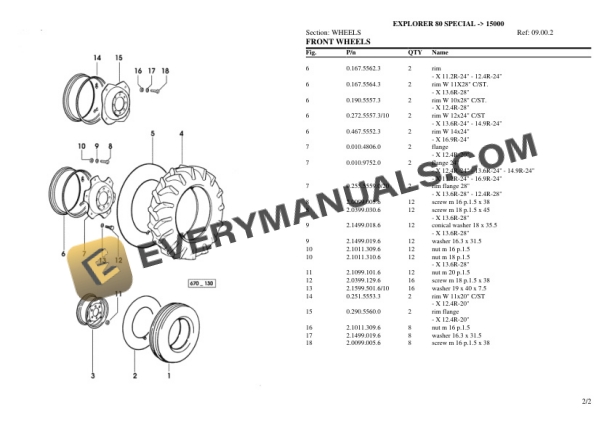 Same EXPLORER 80 SPECIAL (15000) Tractor Parts Catalog PDF 7 Same EXPLORER 80 SPECIAL (15000) Tractor Parts Catalog PDF - Image 5