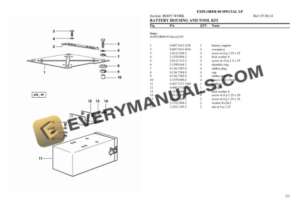 Same EXPLORER 80 SPECIAL LP Tractor Parts Catalog PDF-4