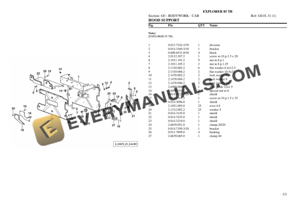 Same EXPLORER 85 TB Tractor Parts Catalog PDF 5 Same EXPLORER 85 TB Tractor Parts Catalog PDF - Image 3