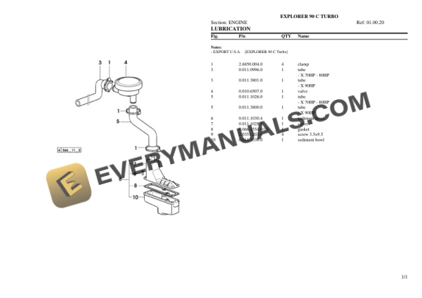 Same EXPLORER 90 C TURBO Tractor Parts Catalog PDF-2