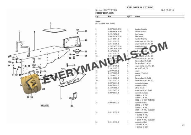 Same EXPLORER 90 C TURBO Tractor Parts Catalog PDF-4