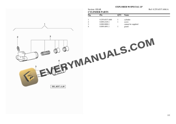 Same EXPLORER 90 SPECIAL LP Tractor Parts Catalog PDF-3