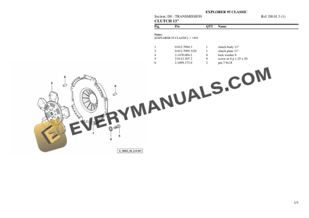 Same EXPLORER 95 CLASSIC Tractor Parts Catalog PDF 4 Same EXPLORER 95 CLASSIC Tractor Parts Catalog PDF - Image 2