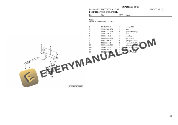 Same EXPLORER 95 TB Tractor Parts Catalog PDF 6 Same EXPLORER 95 TB Tractor Parts Catalog PDF - Image 4