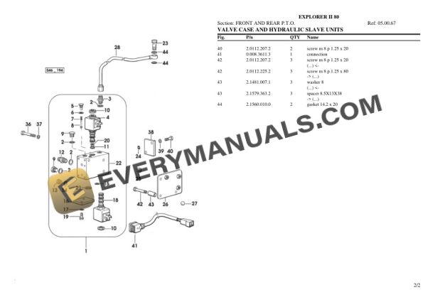 Same EXPLORER II 80 Tractor Parts Catalog PDF 5 Same EXPLORER II 80 Tractor Parts Catalog PDF - Image 3