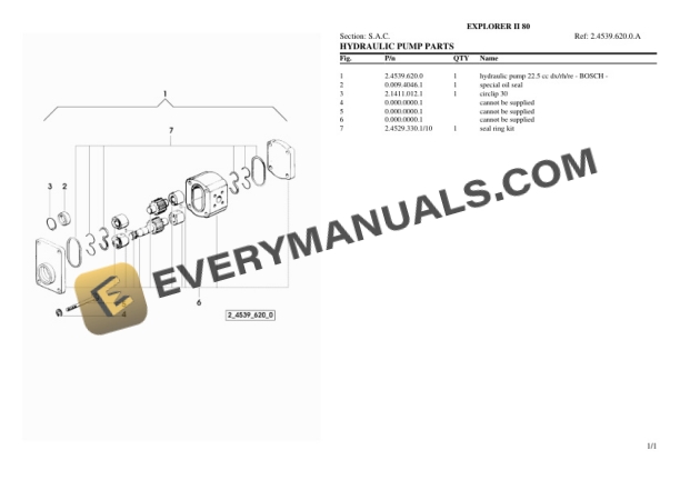 Same EXPLORER II 80 Tractor Parts Catalog PDF 7 Same EXPLORER II 80 Tractor Parts Catalog PDF - Image 5