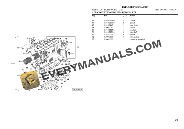 Same EXPLORER III 85 CLASSIC Tractor Parts Catalog PDF 6 Same EXPLORER III 85 CLASSIC Tractor Parts Catalog PDF - Image 4