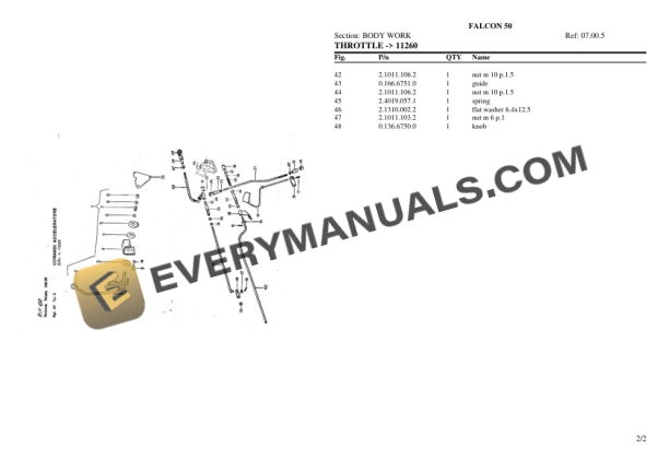 Same FALCON 50 Tractor Parts Catalog PDF 6 Same FALCON 50 Tractor Parts Catalog PDF-4