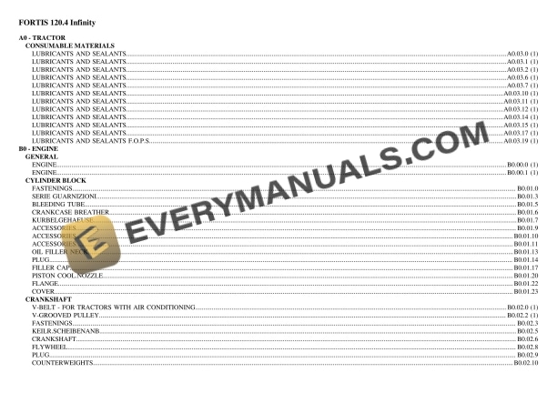 Same FORTIS 120.4 INFINITY Tractor Parts Catalog PDF 2 same fortis 1204 infinity tractor parts catalog pdf 1