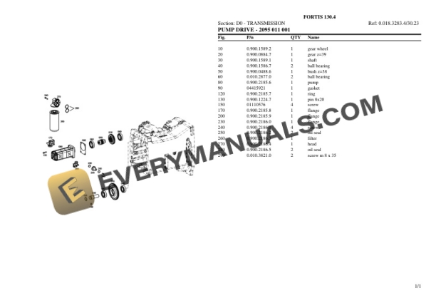 Same FORTIS 130.4 Tractor Parts Catalog PDF 4 Same FORTIS 130.4 Tractor Parts Catalog PDF - Image 2