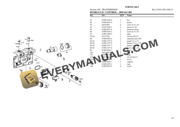 Same FORTIS 140.4 Tractor Parts Catalog PDF 4 Same FORTIS 140.4 Tractor Parts Catalog PDF - Image 2