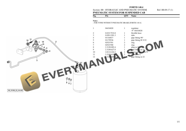 Same FORTIS 140.4 Tractor Parts Catalog PDF 6 Same FORTIS 140.4 Tractor Parts Catalog PDF - Image 4