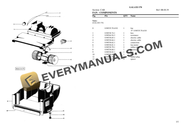 Same GALAXI 170 Tractor Parts Catalog PDF 7 Same GALAXI 170 Tractor Parts Catalog PDF-5