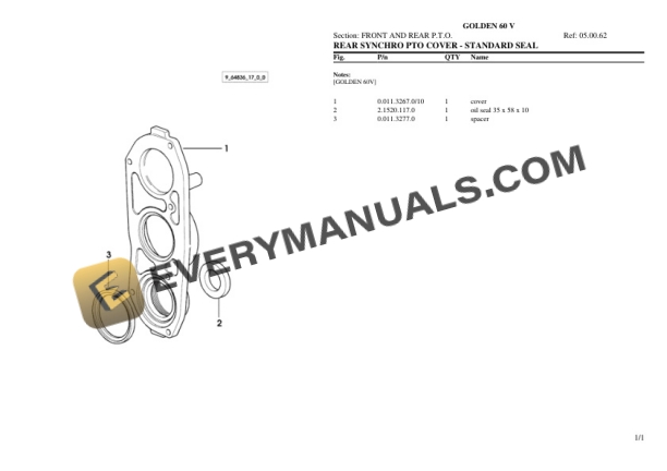 Same GOLDEN 60 V Tractor Parts Catalog PDF-3