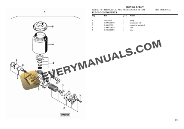 Same IRON 160 DCR 4V Tractor Parts Catalog PDF 6 Same IRON 160 DCR 4V Tractor Parts Catalog PDF - Image 4