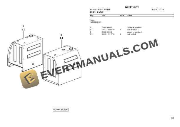 Same KRYPTON 90 Tractor Parts Catalog PDF-4