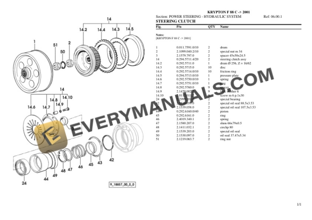 Same KRYPTON F 88 C (2001) Tractor Parts Catalog PDF 7 Same KRYPTON F 88 C (2001) Tractor Parts Catalog PDF-5