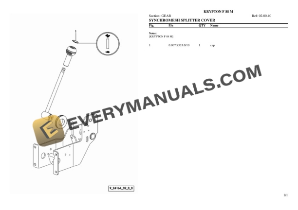 Same KRYPTON F 88 M Tractor Parts Catalog PDF 7 Same KRYPTON F 88 M Tractor Parts Catalog PDF-5