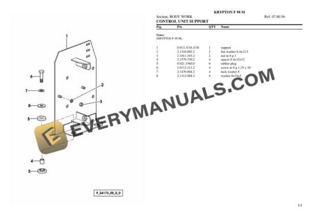 Same KRYPTON F 98 M Tractor Parts Catalog PDF 6 Same KRYPTON F 98 M Tractor Parts Catalog PDF-4