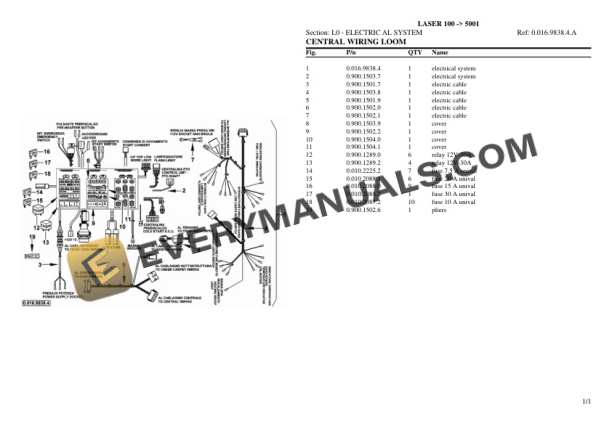 Same LASER 100 (5001) Tractor Parts Catalog PDF 7 Same LASER 100 (5001) Tractor Parts Catalog PDF - Image 5