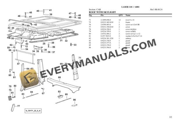 Same LASER 110 (6001) Tractor Parts Catalog PDF-5