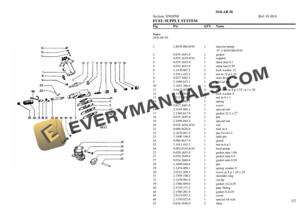 Same OLAR 50 Tractor Parts Catalog PDF 4 Same OLAR 50 Tractor Parts Catalog PDF-2