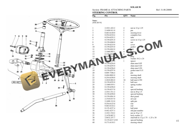 Same OLAR 50 Tractor Parts Catalog PDF 6 Same OLAR 50 Tractor Parts Catalog PDF-4