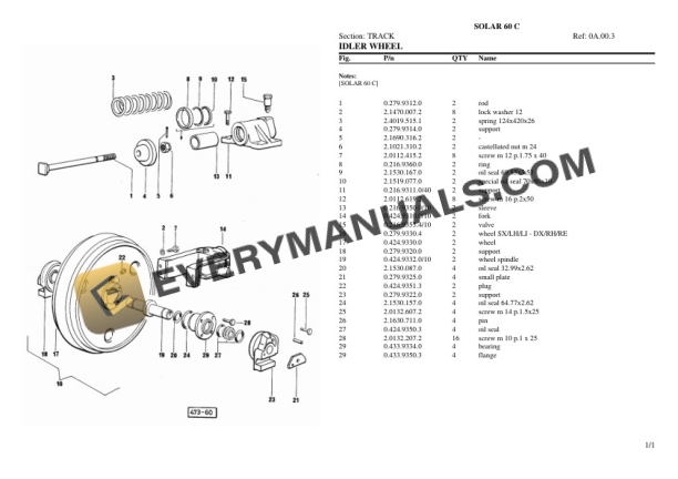 Same OLAR 60 C Tractor Parts Catalog PDF 7 Same OLAR 60 C Tractor Parts Catalog PDF-5
