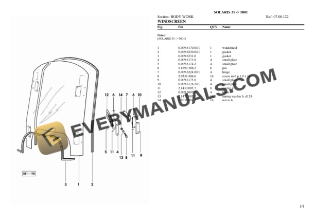Same OLARIS 35 (5001) Tractor Parts Catalog PDF 6 Same OLARIS 35 (5001) Tractor Parts Catalog PDF - Image 4