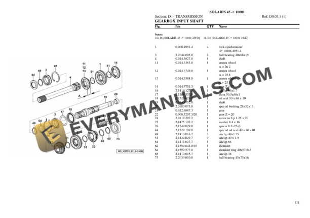 Same OLARIS 45 (10001) Tractor Parts Catalog PDF 4 Same OLARIS 45 (10001) Tractor Parts Catalog PDF - Image 2