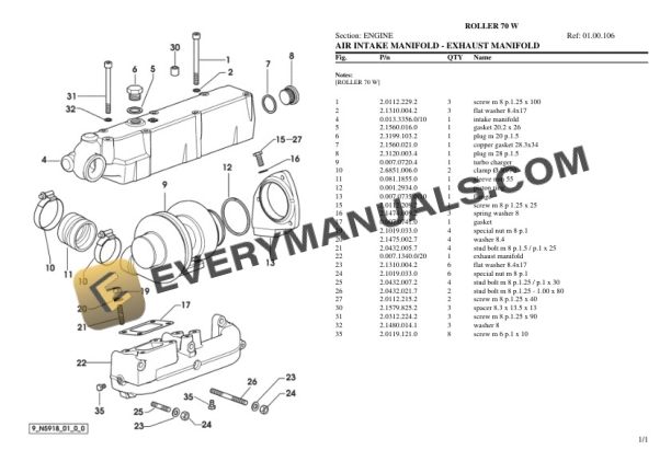 Same ROLLER 70 W Tractor Parts Catalog PDF 4 Same ROLLER 70 W Tractor Parts Catalog PDF-2