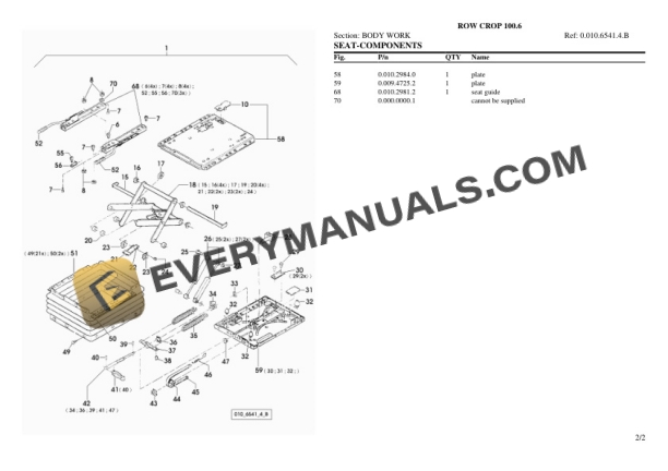 Same ROW CROP 1006 Tractor Parts Catalog PDF 6 Same ROW CROP 1006 Tractor Parts Catalog PDF - Image 4