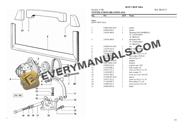 Same ROW CROP 1006 Tractor Parts Catalog PDF 7 Same ROW CROP 1006 Tractor Parts Catalog PDF - Image 5