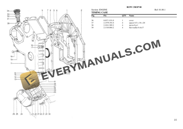 Same ROW CROP 80 Tractor Parts Catalog PDF 4 Same ROW CROP 80 Tractor Parts Catalog PDF-2