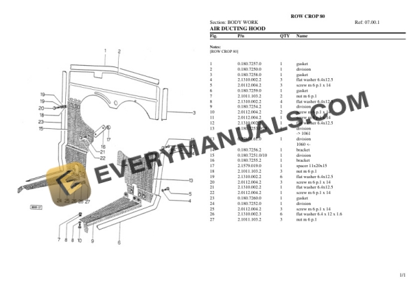Same ROW CROP 80 Tractor Parts Catalog PDF 6 Same ROW CROP 80 Tractor Parts Catalog PDF-4
