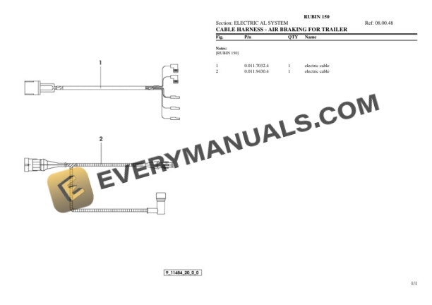 Same RUBIN 150 Tractor Parts Catalog PDF 6 Same RUBIN 150 Tractor Parts Catalog PDF - Image 4