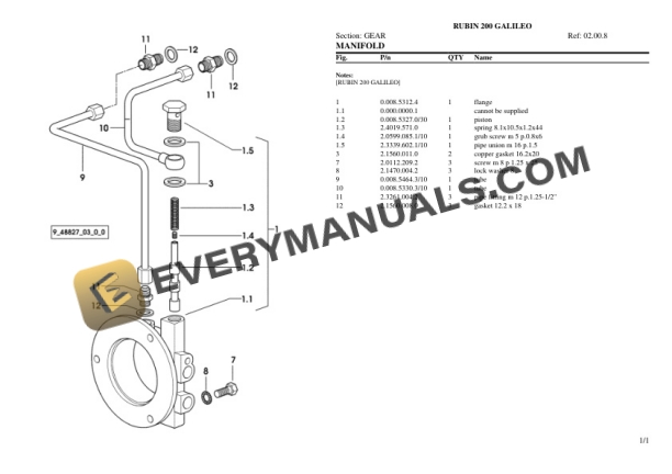 Same RUBIN 200 GALILEO Tractor Parts Catalog PDF 4 Same RUBIN 200 GALILEO Tractor Parts Catalog PDF - Image 2