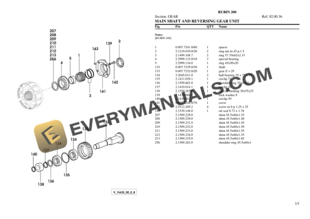 Same RUBIN 200 Tractor Parts Catalog PDF 4 Same RUBIN 200 Tractor Parts Catalog PDF - Image 2