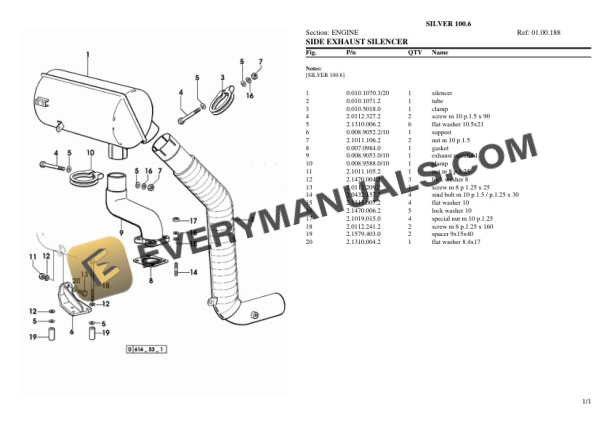 Same SILVER 100.6 Tractor Parts Catalog PDF 6 Same SILVER 100.6 Tractor Parts Catalog PDF - Image 4